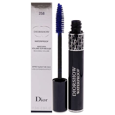 dior show 258|Dior show waterproof mascara.